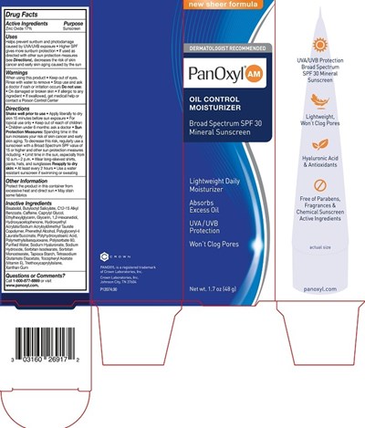Panoxyl Oil Control Moisturizer Carton (Panoxyl Oil Control Moisturizer Carton)